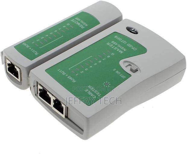 RJ45 RJ11 RJ12 Ethernet Cat5 Network LAN Test Cable Tester K - main view