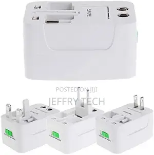 All in 1 EU UK US Plug International Adapter