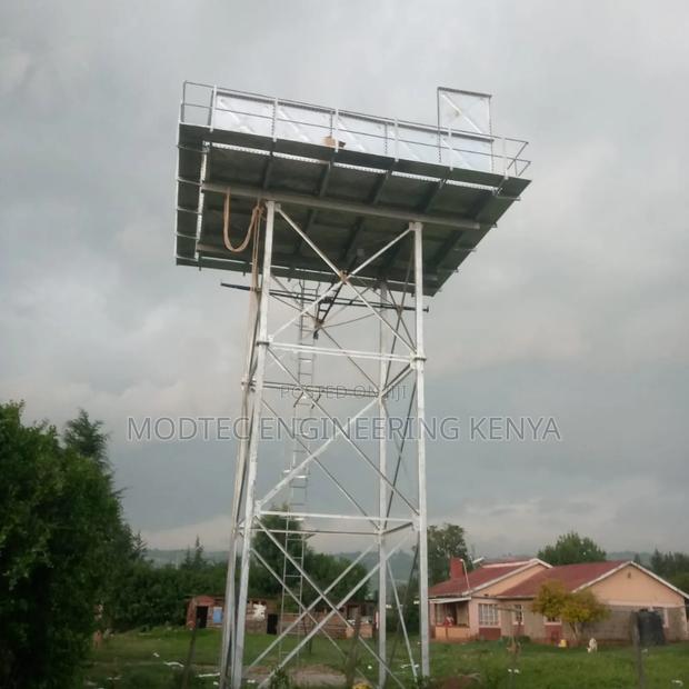 Modtec: Water Towers Fabricated and Installed in Kenya