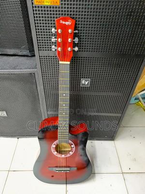Acoustic Guitar Size 38 , Red Wine, - thumbnail 2