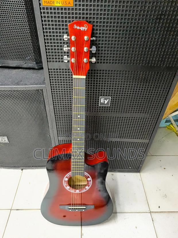 Acoustic Guitar Size 38 , Red Wine, - main view
