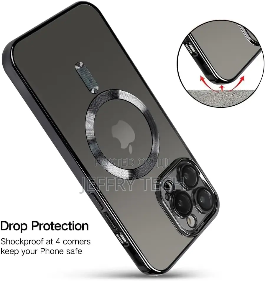 iPhone 15 Pro Max 6.7 Inch [Built-in Camera Lens Protector]