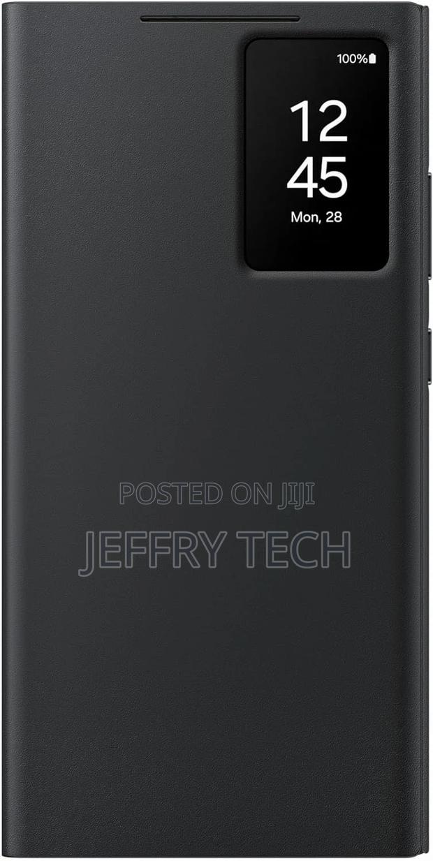 Samsung Galaxy S24 Ultra Smart View Wallet Case, Black - thumbnail 3