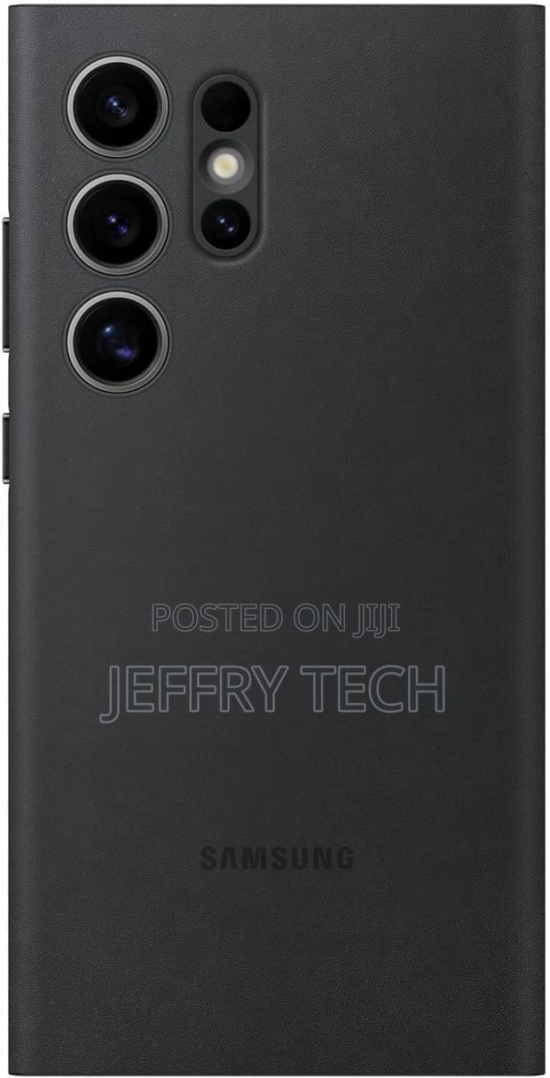 Samsung Galaxy S24 Ultra Smart View Wallet Case, Black - thumbnail 4