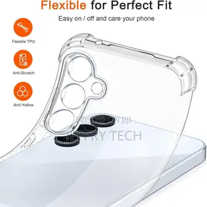 Samsung Galaxy A15 5G, Cover Silicone Transparent TPU Gorill