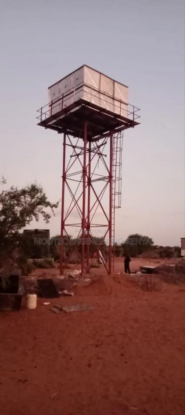 Modtec: Steel Tank Water Towers With Capacity of 10000ltrs