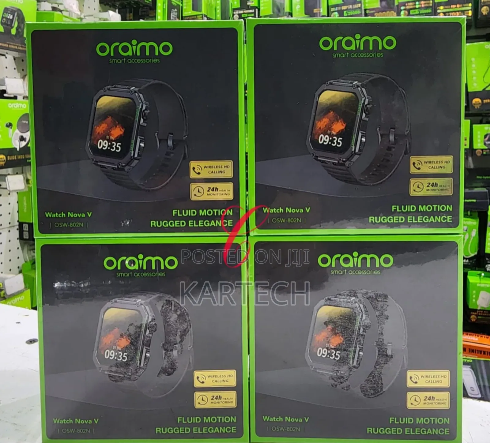 Oraimo Watch Nova v Osw-802n 2.01" Hd Video Smart Watch
