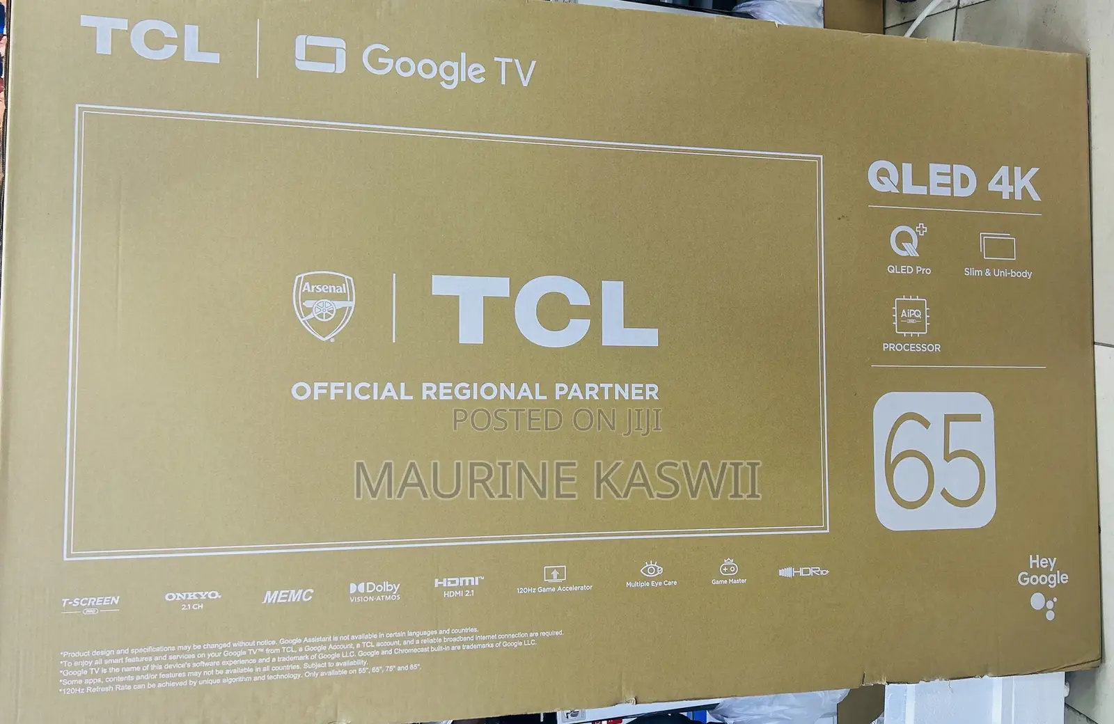TCL 65 Inch C655 Qled Pro Tv