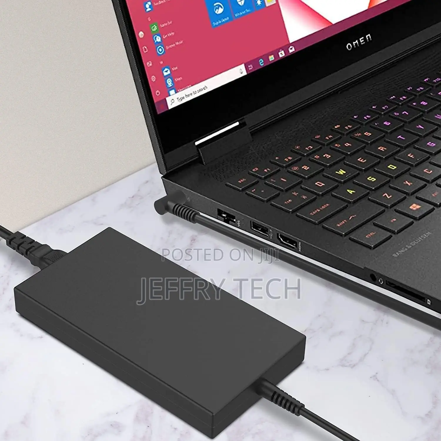 200W AC Adapter Laptop Charger Compatible With HP OMEN Pavil