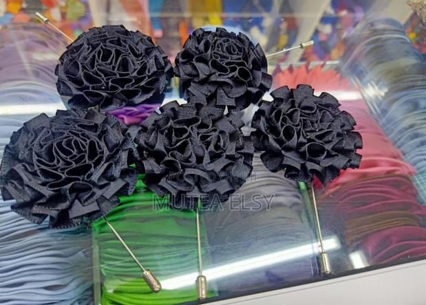 Black Wide Lapel Pins - main view