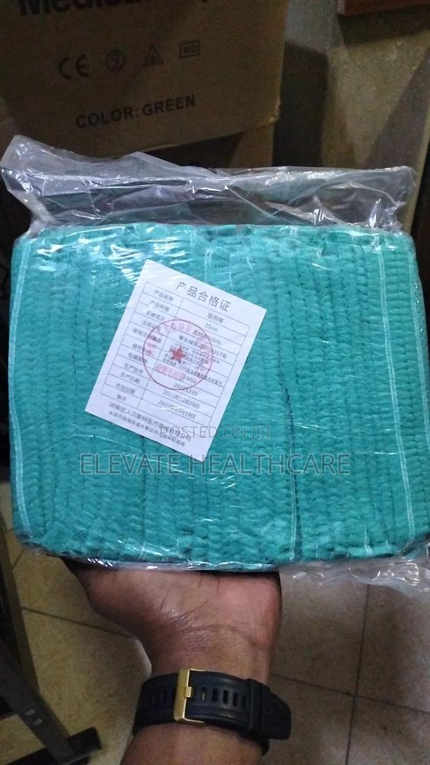 Green Nurse Cap/ Hairnets - thumbnail 2