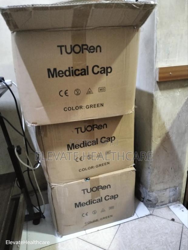 Green Nurse Cap/ Hairnets - thumbnail 3