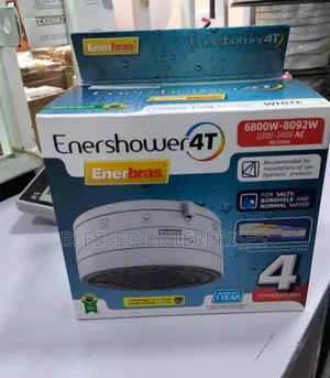 New 4t Shower Head/ Enershower 4t/ Instant Shower