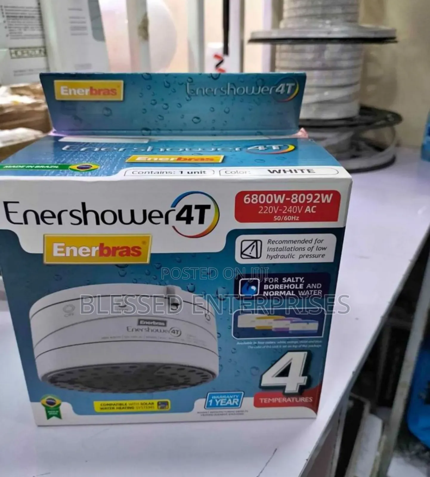 Salty Water Water Shower Head/ Instant Shower 4T