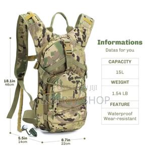 Fashion Camel Bag / Tactical Hydration Bag - main view