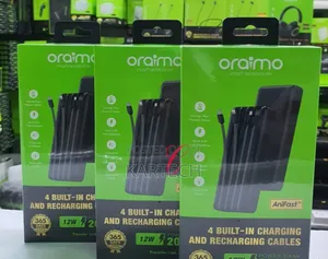 Oraimo Traveler Link 20 20,000mah Power Bank With Cables