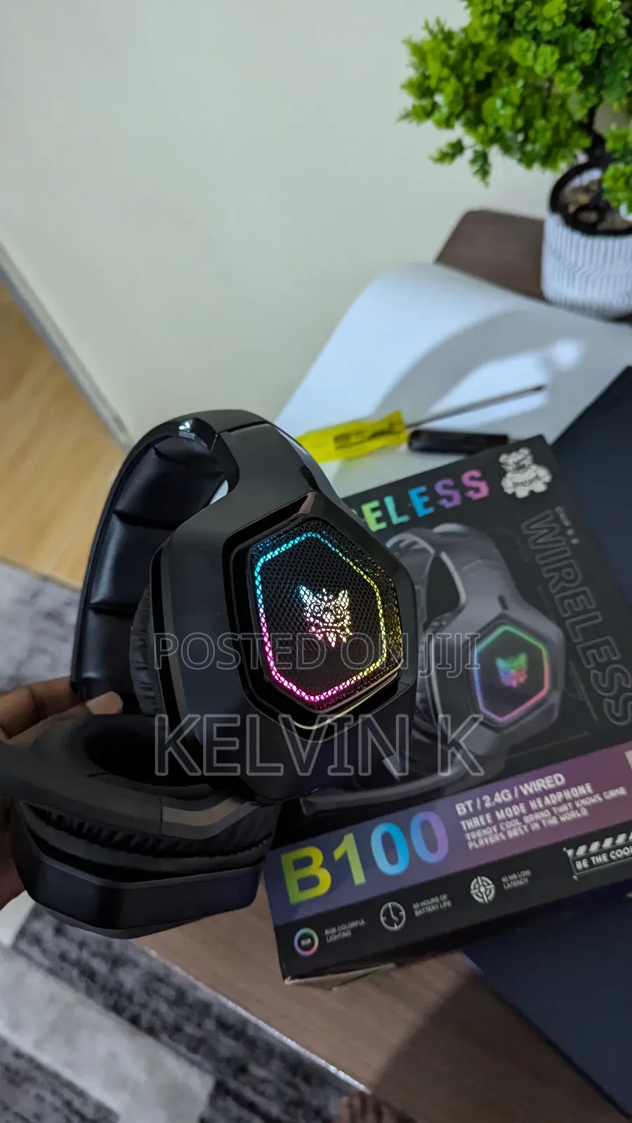 B100 Wireless Gaming Headphones