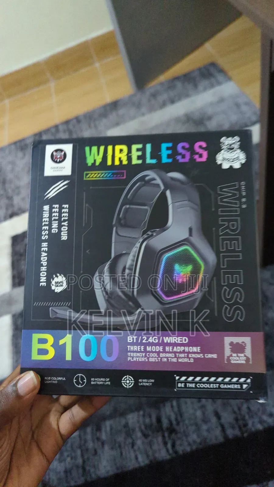 B100 Wireless Gaming Headphones