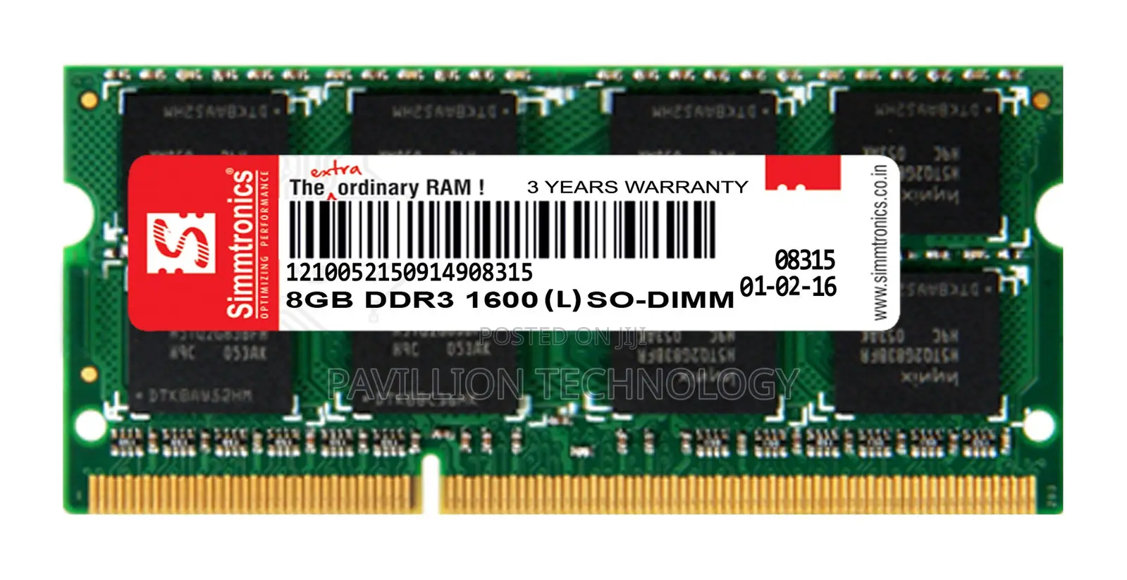 Samsung 8gb DDR 4,3200 Laptop Memory