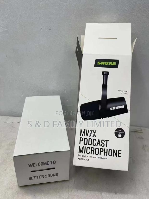 Shure Mv7x Condenser Microphone - thumbnail 3