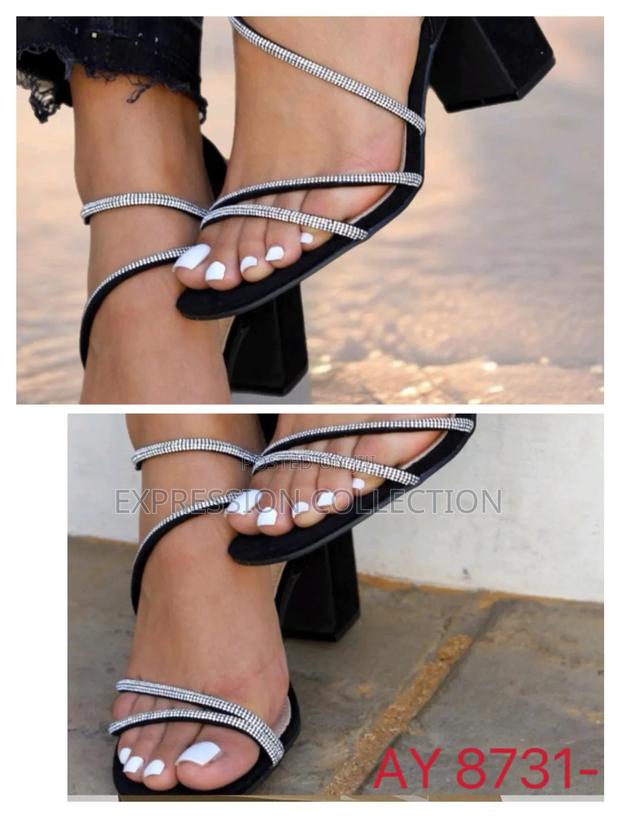Glitter Blocked Heel Opens - thumbnail 2