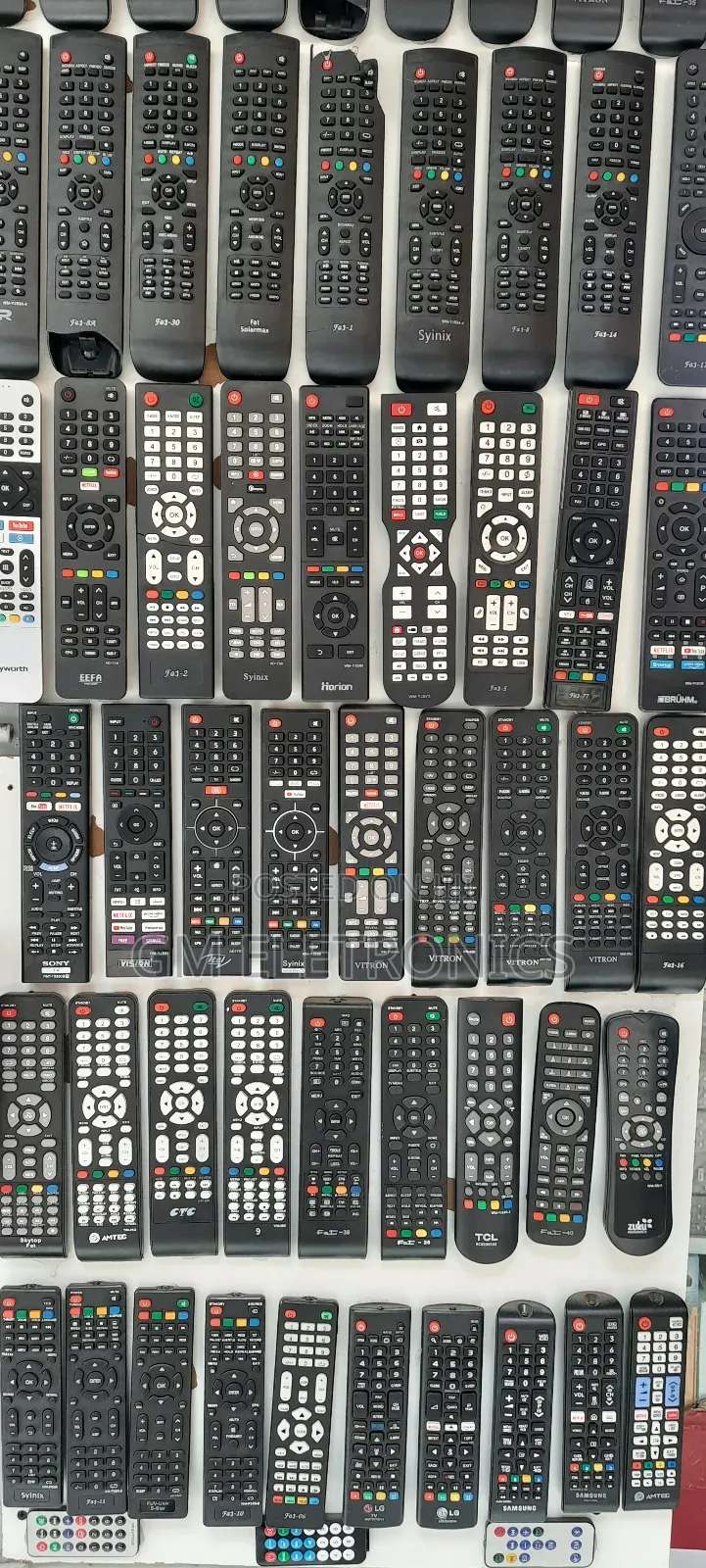 Brand New TV Replacement Remote Control With Free Batteries.