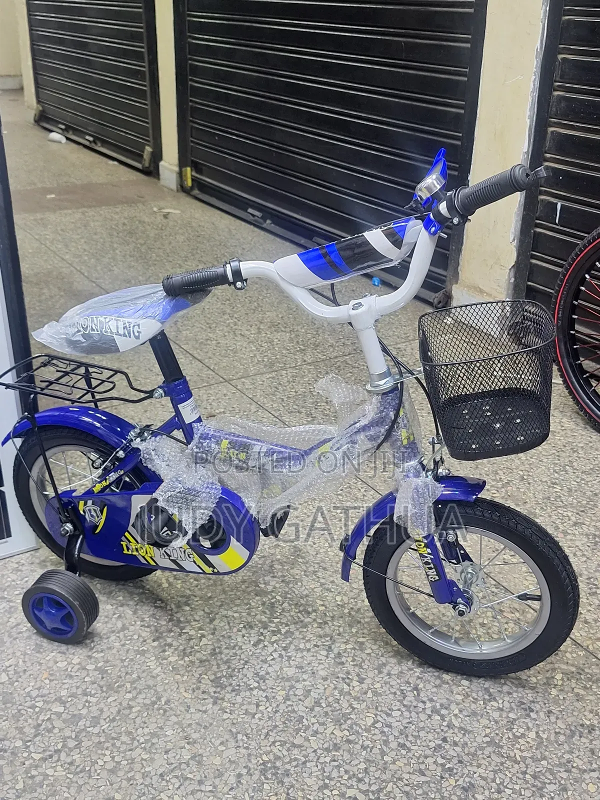 Blue Bike Size 12"