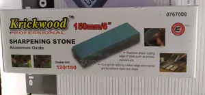 Aluminum Oxide Professional Sharpening Stone 6 Inches Long