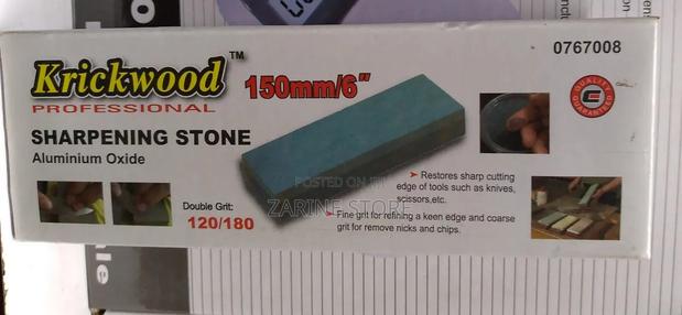 Aluminum Oxide Professional Sharpening Stone 6 Inches Long - main view