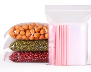 2kg Transparent Reusable Ziplock Bags Set of 25