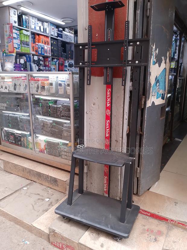 New Tv Cart Floor Stand Upto 55,65,75,85 Inches