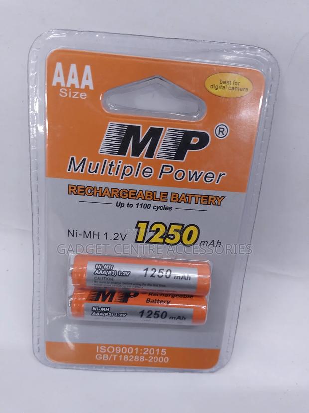 New AAA Mp Rechargeable Batteries - main view