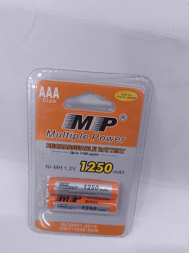New AAA Mp Rechargeable Batteries - thumbnail 2
