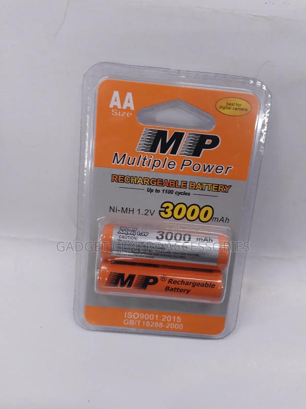 AA Mp Rechargeable Batteries - main view