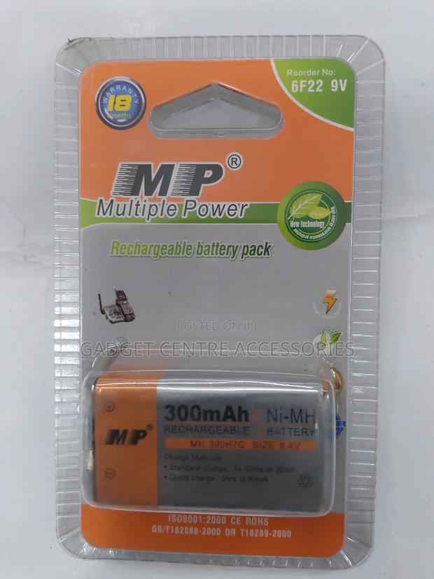 9v Batteries Rechargeable - thumbnail 2