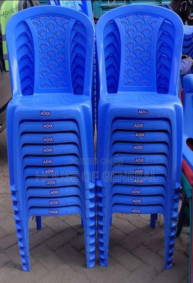 Adix Armless Plastic Chair - main view