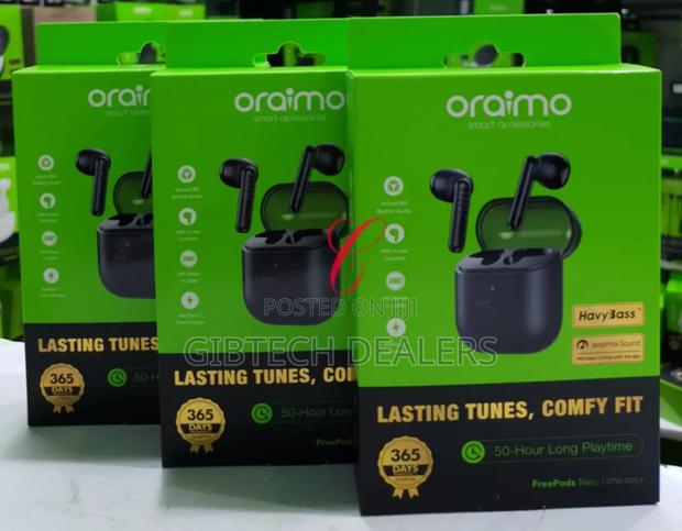Oraimo Freepods Neo Otw-330s Earbuds Without Rubbers