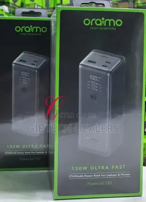 Oraimo Powerjet 130w 27600mah Power Bank