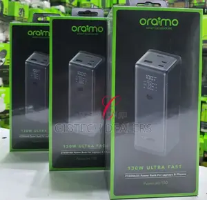 Oraimo Power Jet 130w 27600mah Power Bank Laptop and Phone