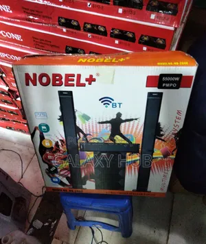 Nobel Nb-2040 Tall Boy Speaker System-bt Hometheare-55,000w