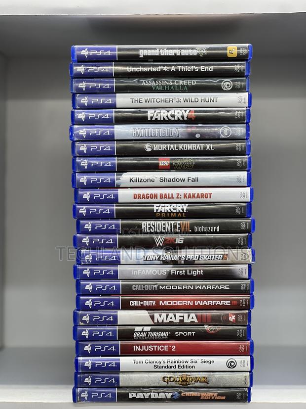 Used Ps4 Games - main view