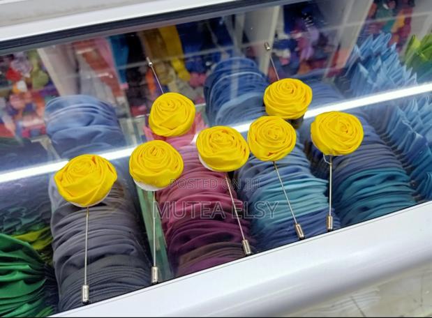 Yellow Medium Lapel Pins - main view