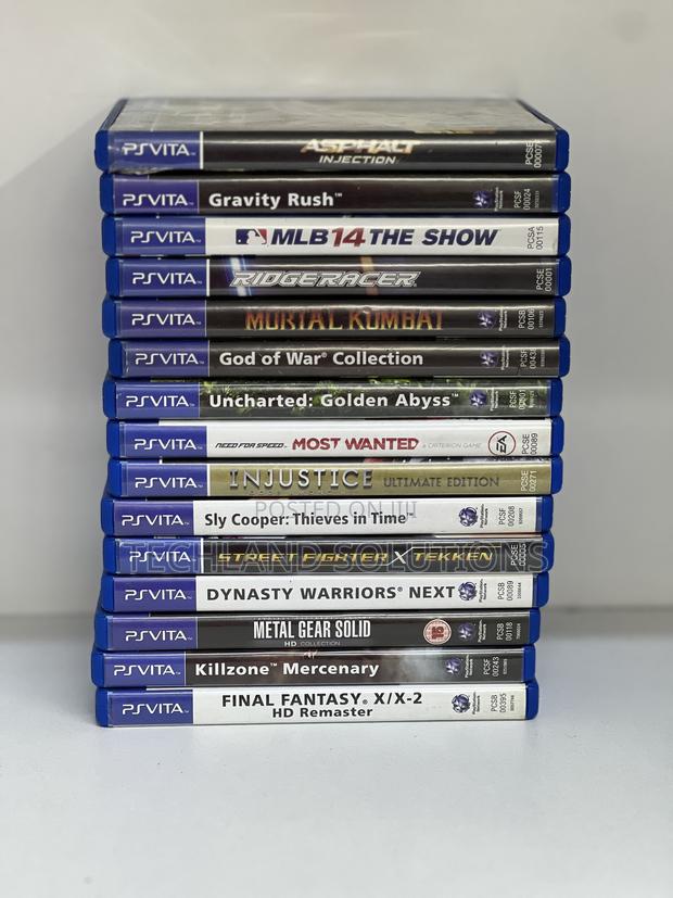 Used Ps Vita Games - main view