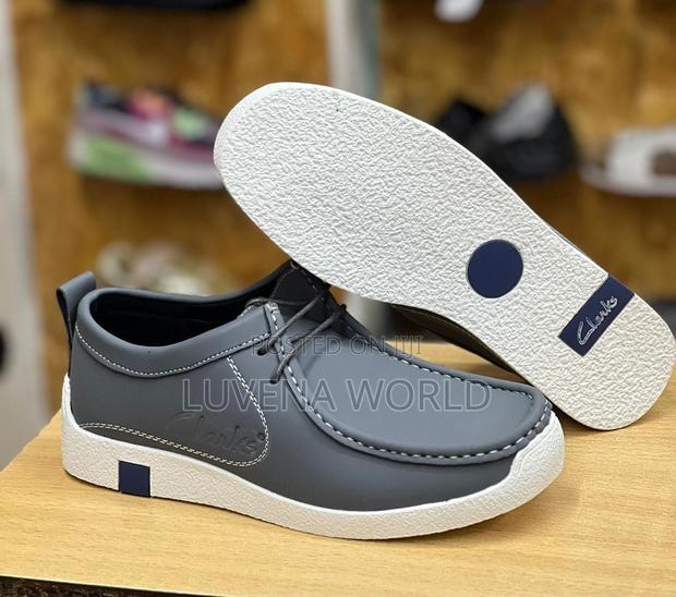Leather Clarks