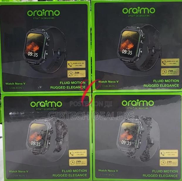 Oraimo Smart Watch Nova v Osw-802n 2.01" Hd Video Watch
