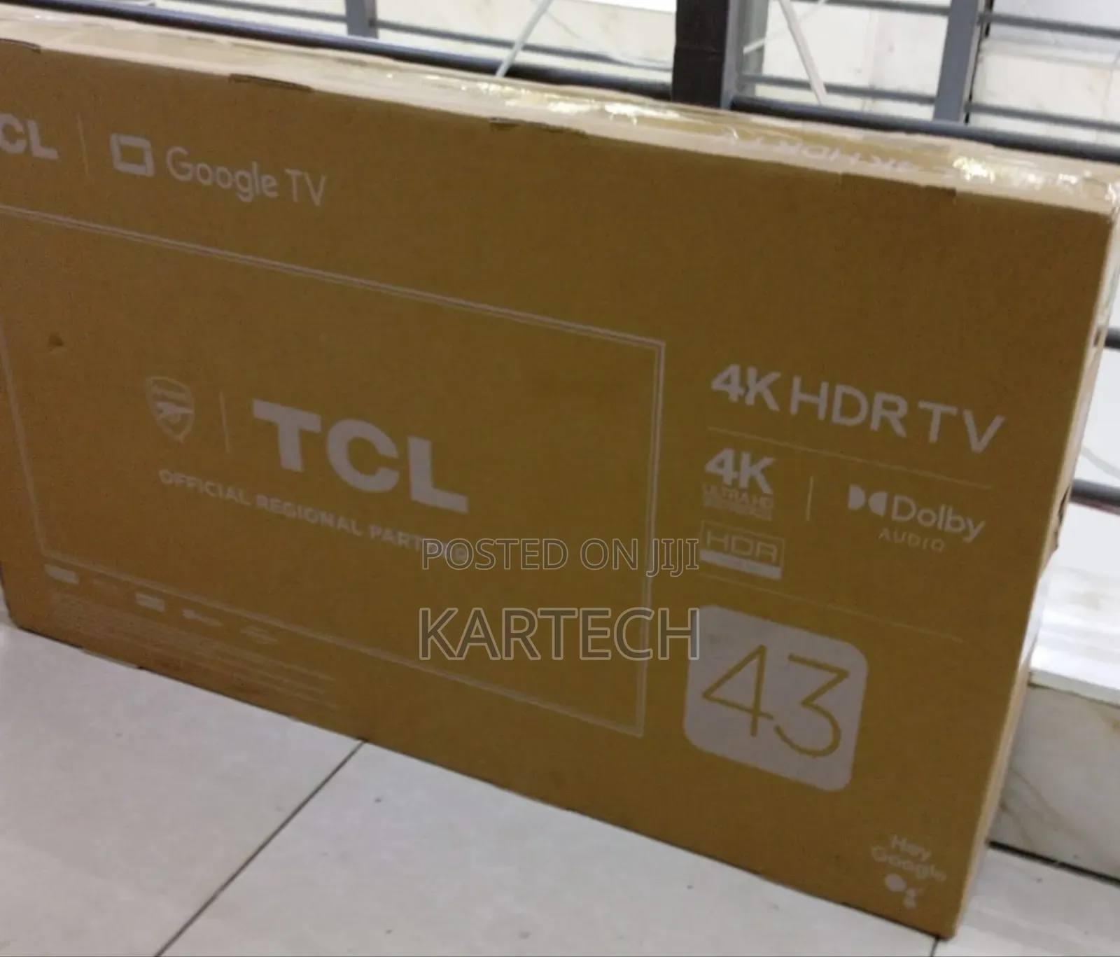 TCL 43 Inch Frameless Google Tv