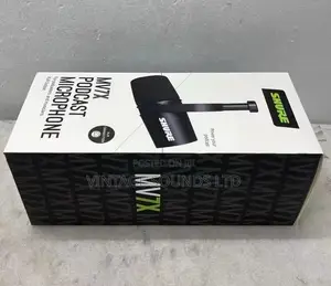 Shure Mv7x XLR Podcast Vocal Recording Microphone