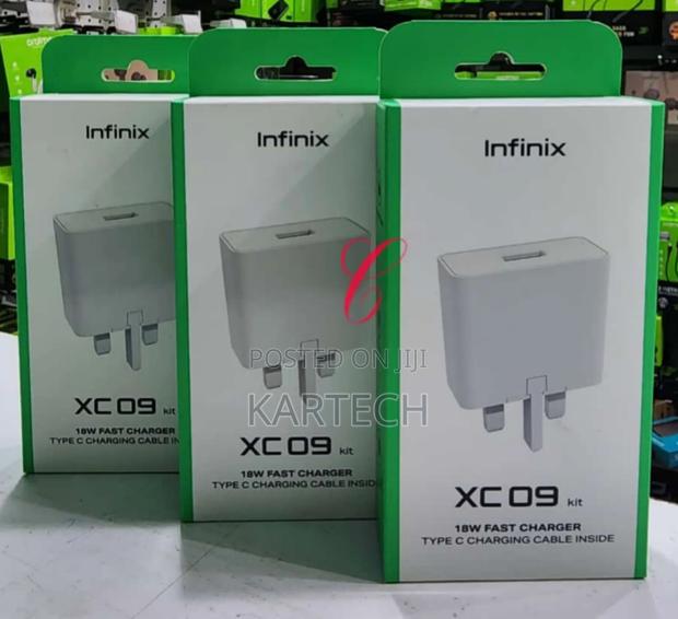 Infinix XC09 18W Type C Kit With 3A Type C Charging Cable - main view