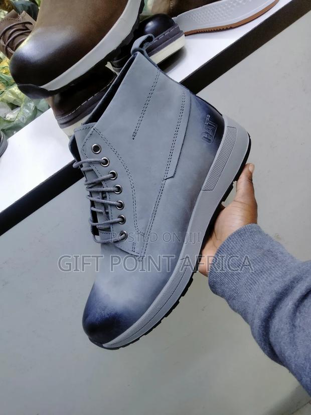 Caterpillar Grey Boots for Men - thumbnail 4