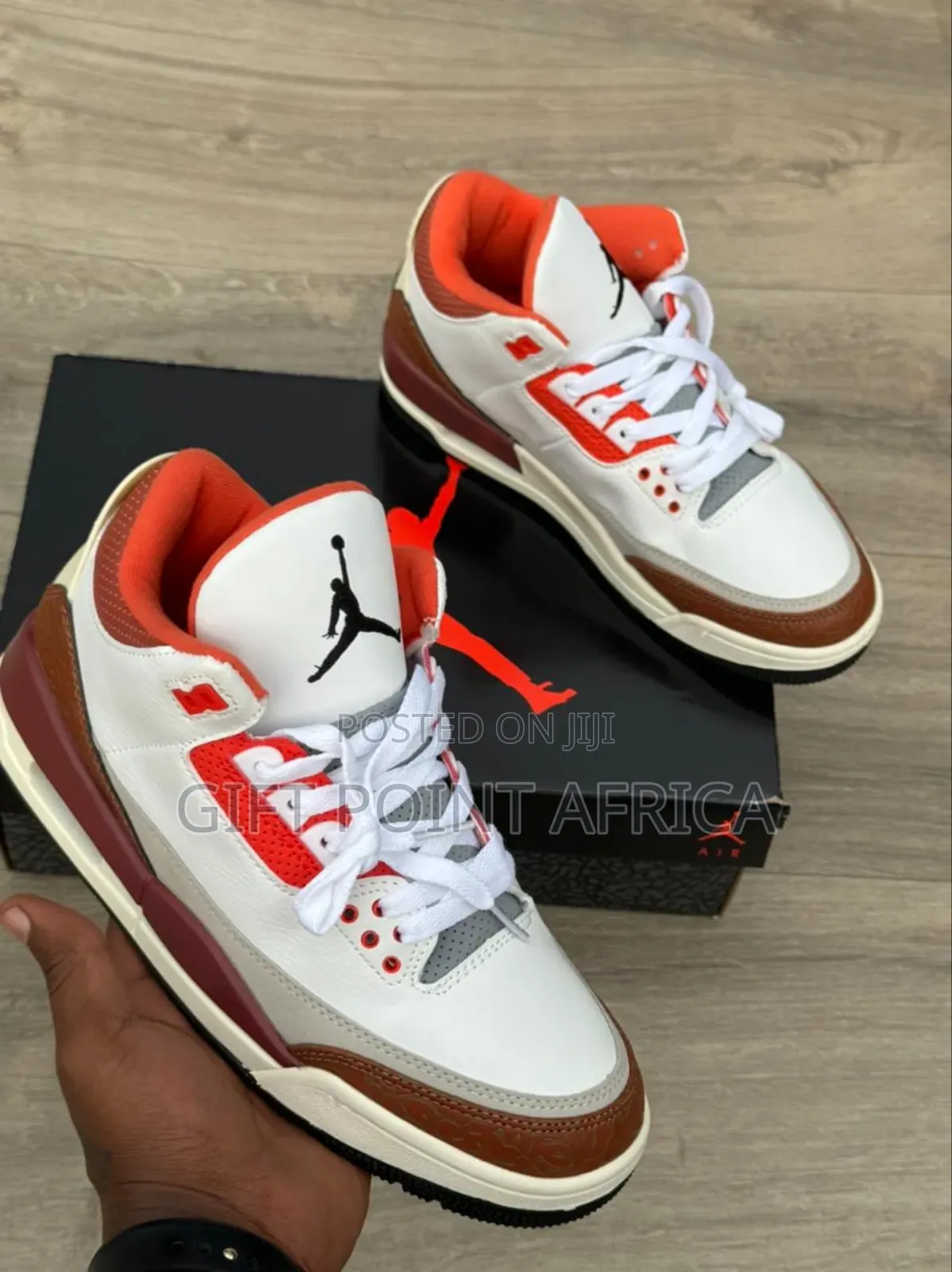 Air Jordan 3 Unisex Sneakers Shoes